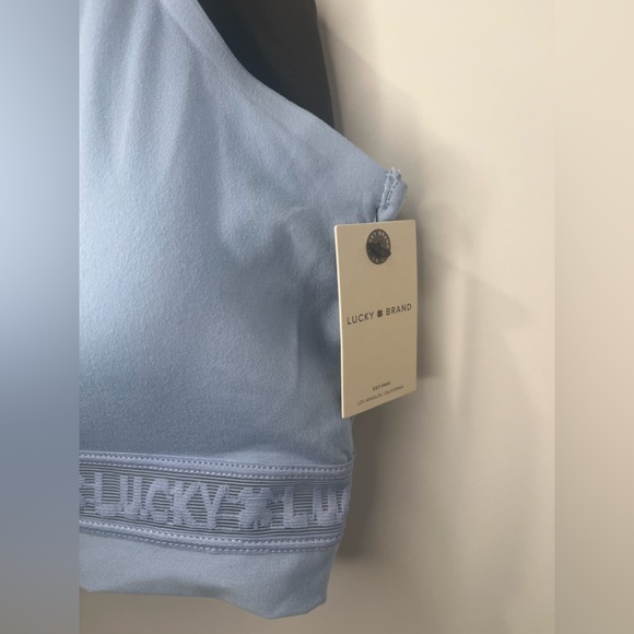 Lucky Brand 2 pc Pull-on Bra Set. Removable Pads, Adjustable Straps Wirefree - Picture 3 of 10